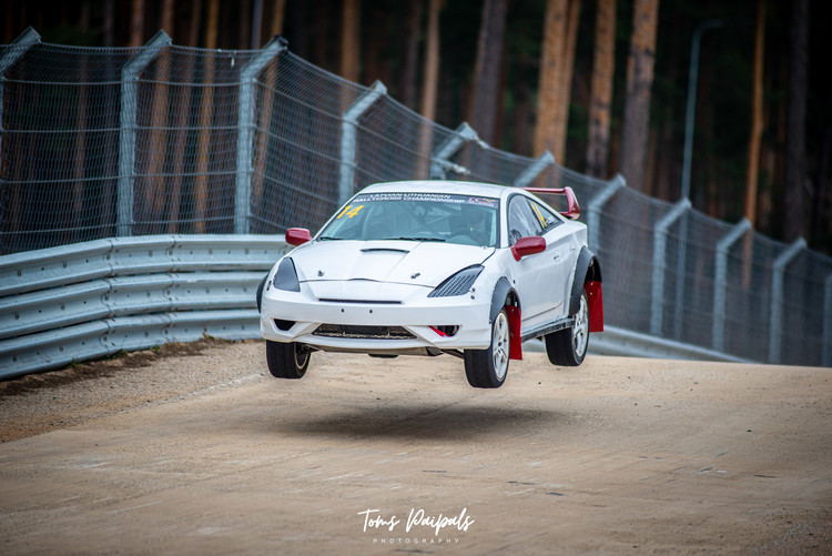 Rallijkrosa testi Biķerniekos