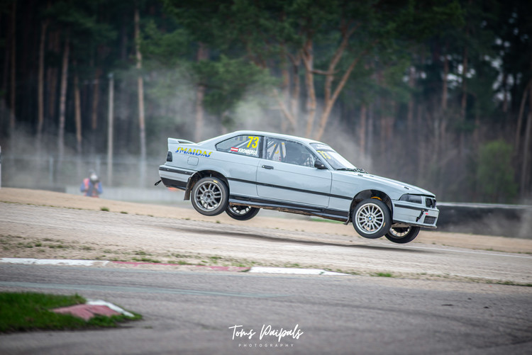Rallijkrosa testi Biķerniekos