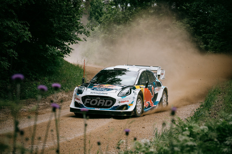 Sesks/Francis testē 'Ford Puma Rally1'