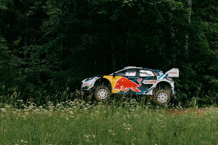 Sesks/Francis testē 'Ford Puma Rally1'