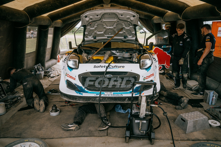 Sesks/Francis testē 'Ford Puma Rally1'