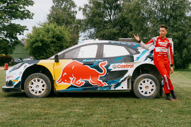 Sesks/Francis testē 'Ford Puma Rally1'