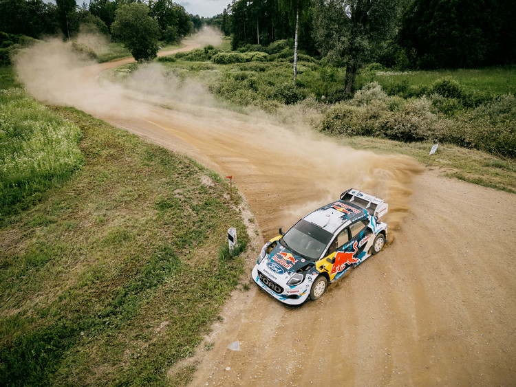 Sesks/Francis testē 'Ford Puma Rally1'