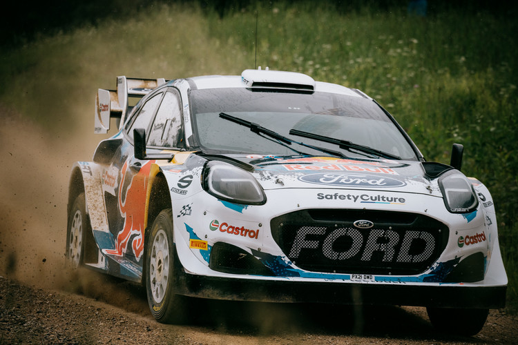 Sesks/Francis testē 'Ford Puma Rally1'