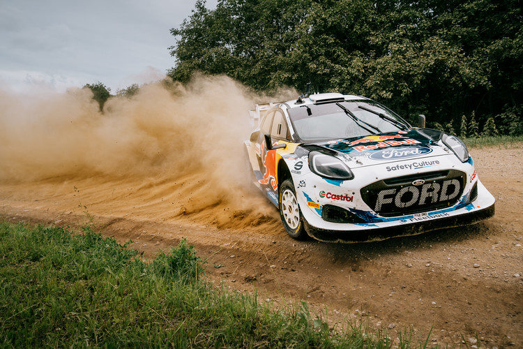 Sesks/Francis testē 'Ford Puma Rally1'
