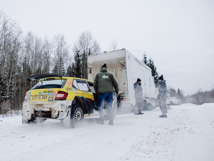 Testi pirms rallija 'Sarma'