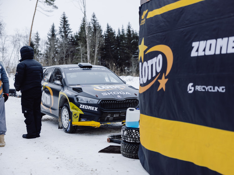 Testi pirms rallija 'Sarma'