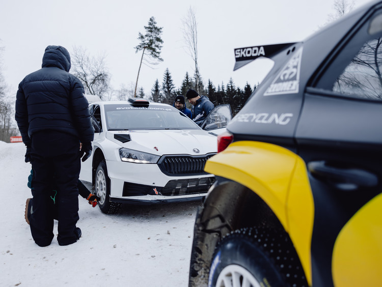 Testi pirms rallija 'Sarma'