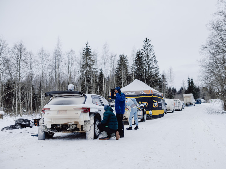 Testi pirms rallija 'Sarma'