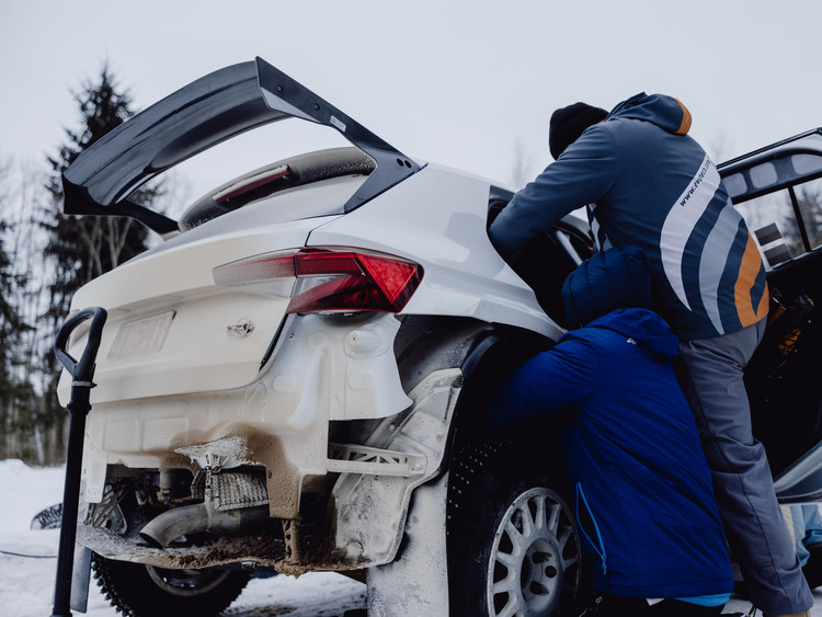 Testi pirms rallija 'Sarma'