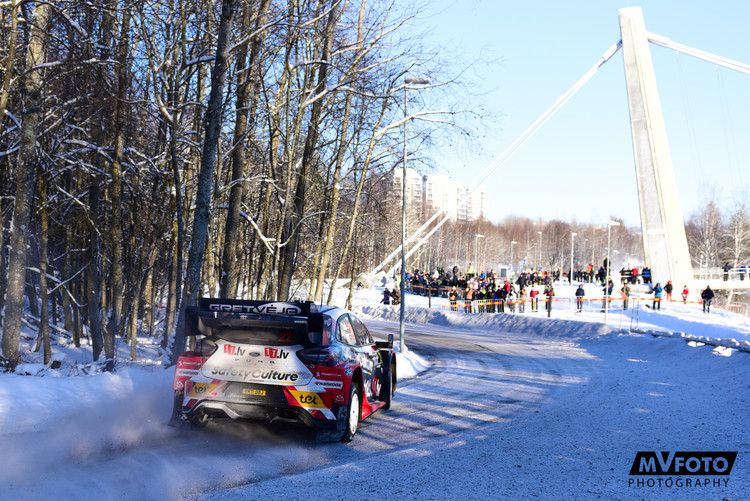 Zviedrijas WRC 1.diena