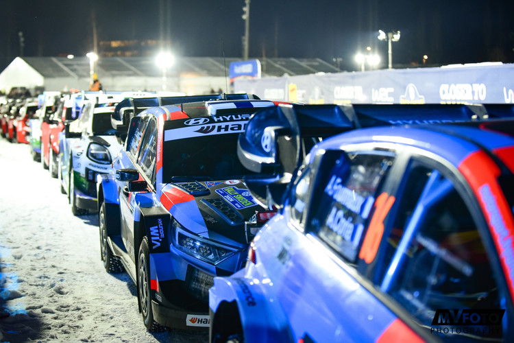 Zviedrijas WRC 1.diena