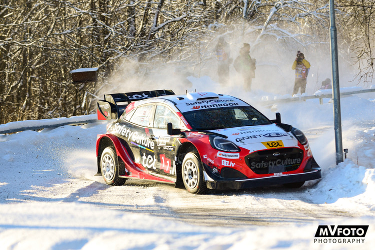 Zviedrijas WRC 1.diena