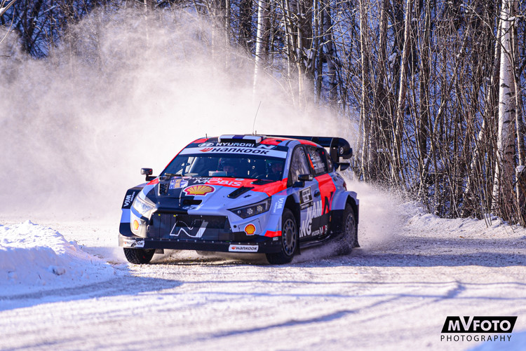 Zviedrijas WRC 1.diena