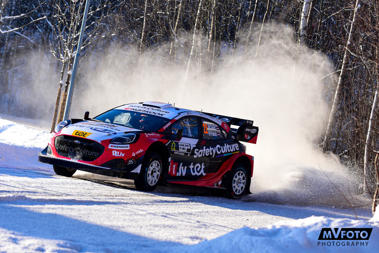 Zviedrijas WRC 1.diena