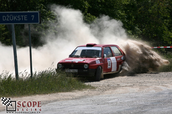 Rallijsprints Tukums 2008