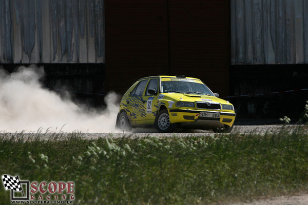 Rallijsprints Tukums 2008