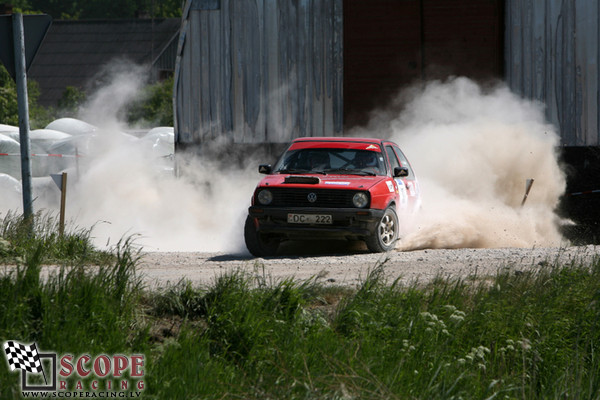 Rallijsprints Tukums 2008