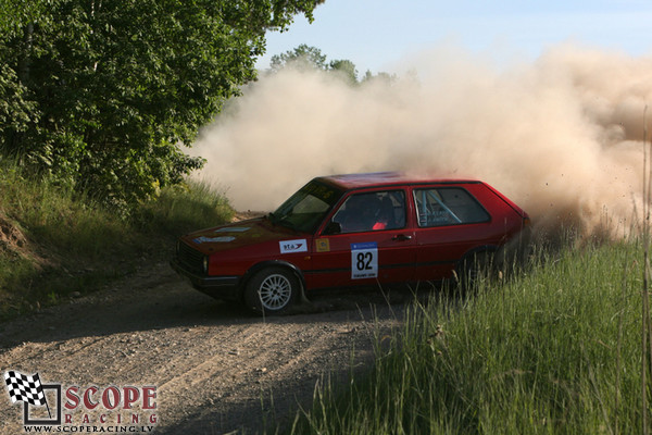 Rallijsprints Tukums 2008