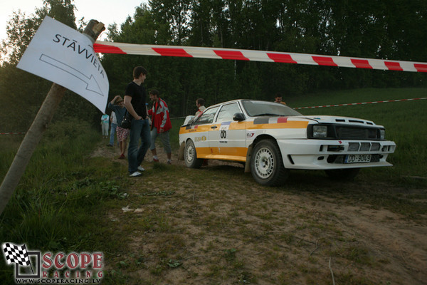 Rallijsprints Tukums 2008