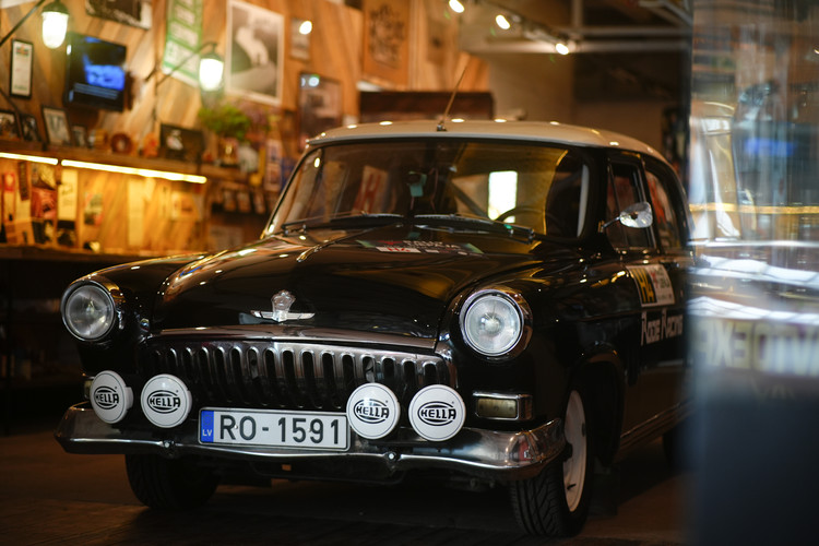 Rallija vēstures ekspozīcija 'Garāža 1965'