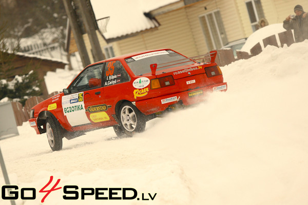 Rallijs Halls Winter Rally 2011