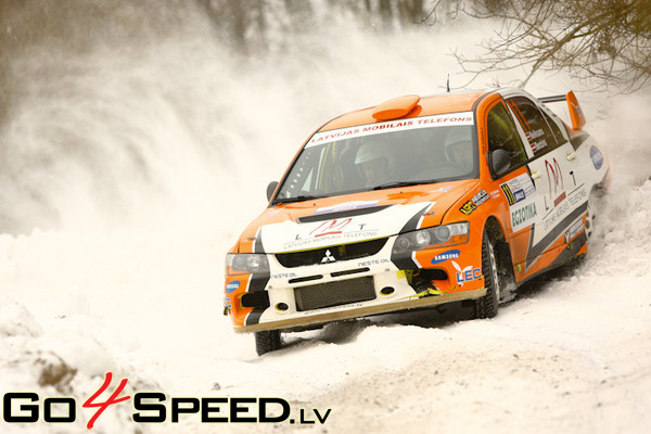 Rallijs Halls Winter Rally 2011