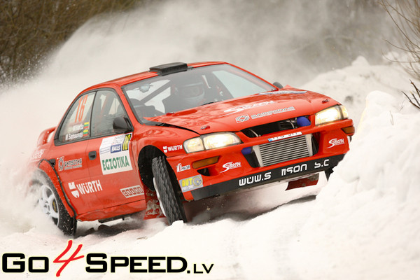 Rallijs Halls Winter Rally 2011