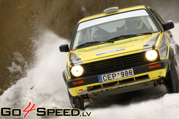 Rallijs Halls Winter Rally 2011