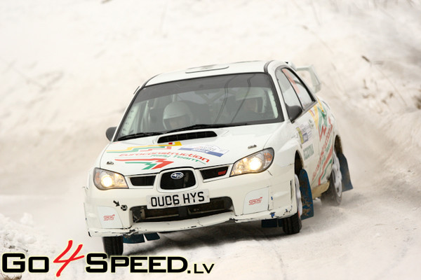 Rallijs Halls Winter Rally 2011