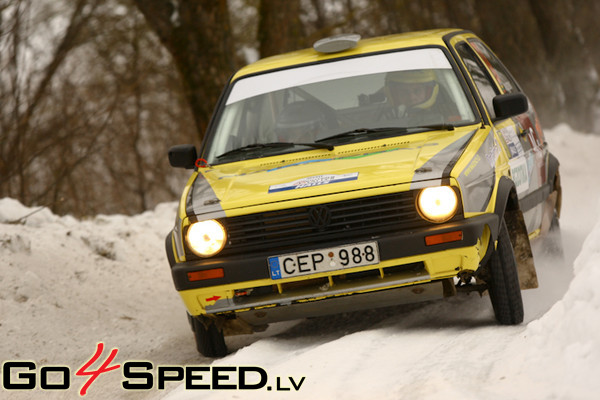 Rallijs Halls Winter Rally 2011