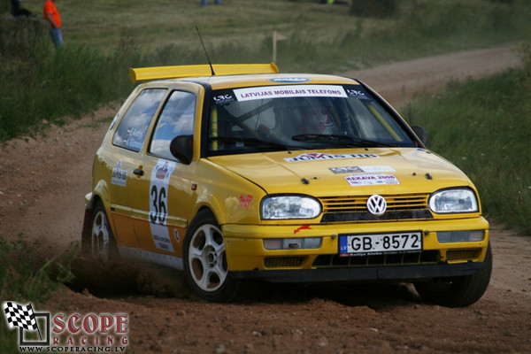 Rallijsprints Ķekava 2008