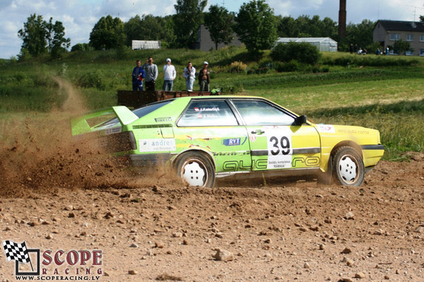 Rallijsprints Ķekava 2008