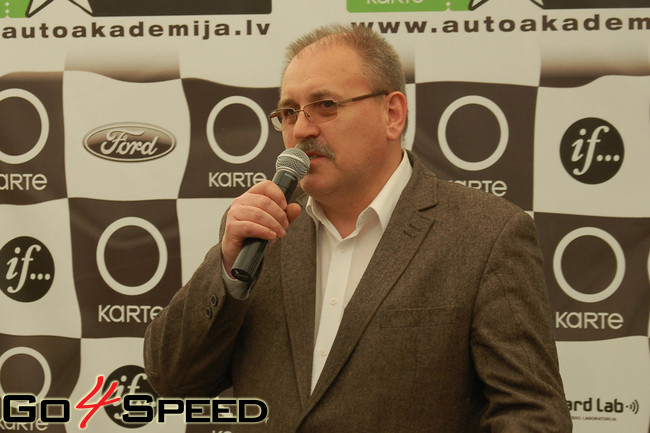 O!Kartes Autosporta Akadēmijas atklāšana