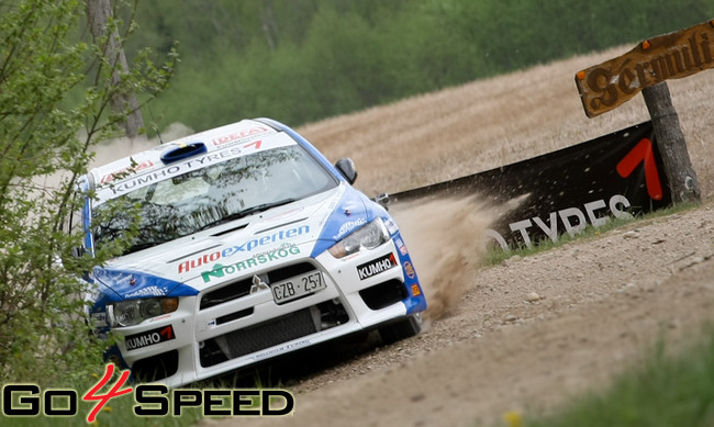 Jocke Nyman testi pirms BTA rally Talsi 2011