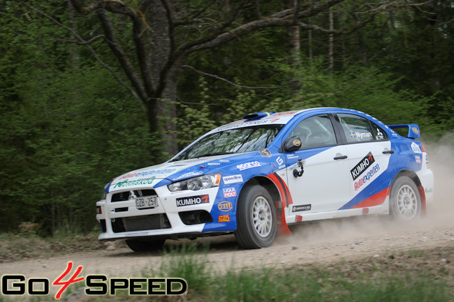 Jocke Nyman testi pirms BTA rally Talsi 2011