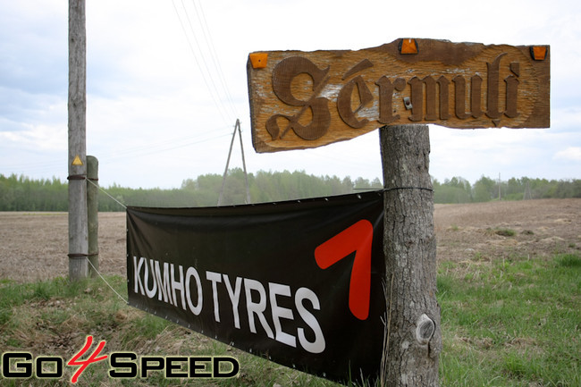 Jocke Nyman testi pirms BTA rally Talsi 2011