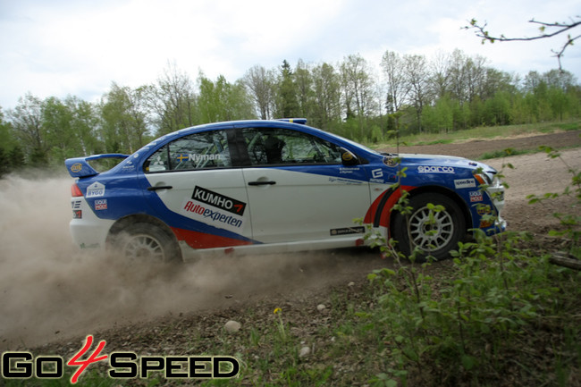 Jocke Nyman testi pirms BTA rally Talsi 2011