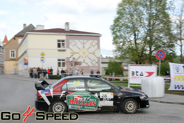 BTA Rally Talsi 2011 1. diena