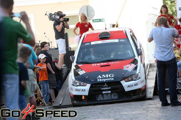 Rallijs Kurzeme 2011 1. diena