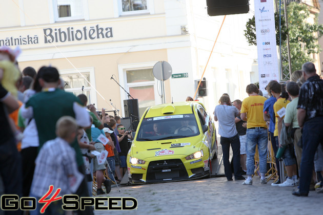 Rallijs Kurzeme 2011 1. diena