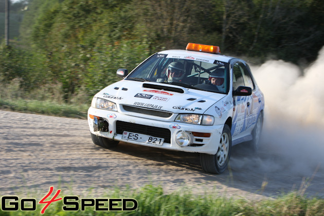 Rallijs Kurzeme 2011 1. diena