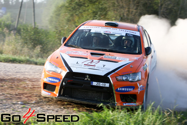Rallijs Kurzeme 2011 1. diena