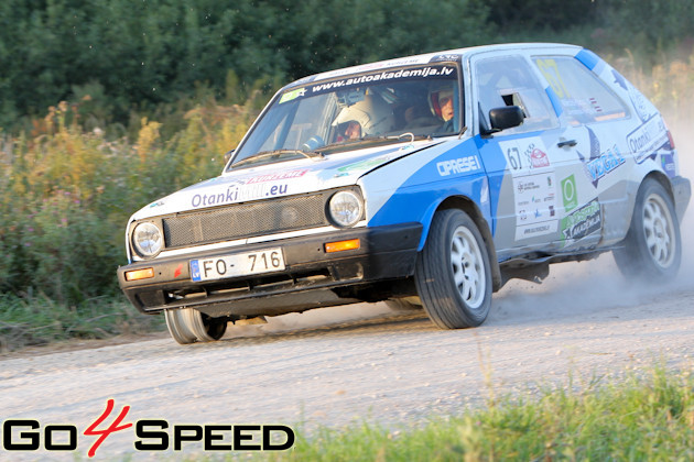 Rallijs Kurzeme 2011 1. diena