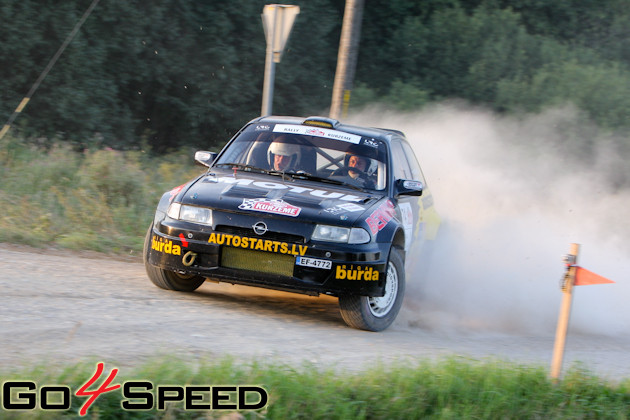 Rallijs Kurzeme 2011 1. diena