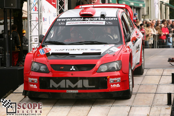 Rallijs Latvija 2008 (1.diena)