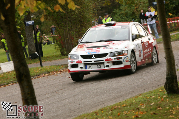 Rallijs Latvija 2008 (1.diena)