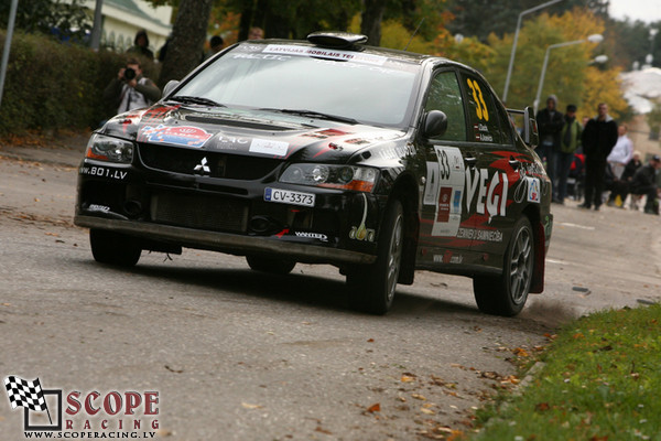 Rallijs Latvija 2008 (1.diena)