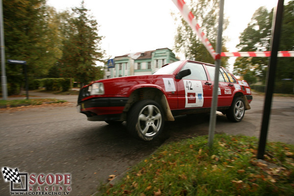 Rallijs Latvija 2008 (1.diena)