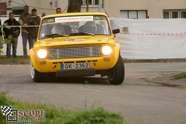 Rallijs Latvija 2008 (1.diena)